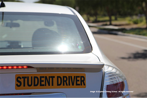 Safe Car for Student Driver